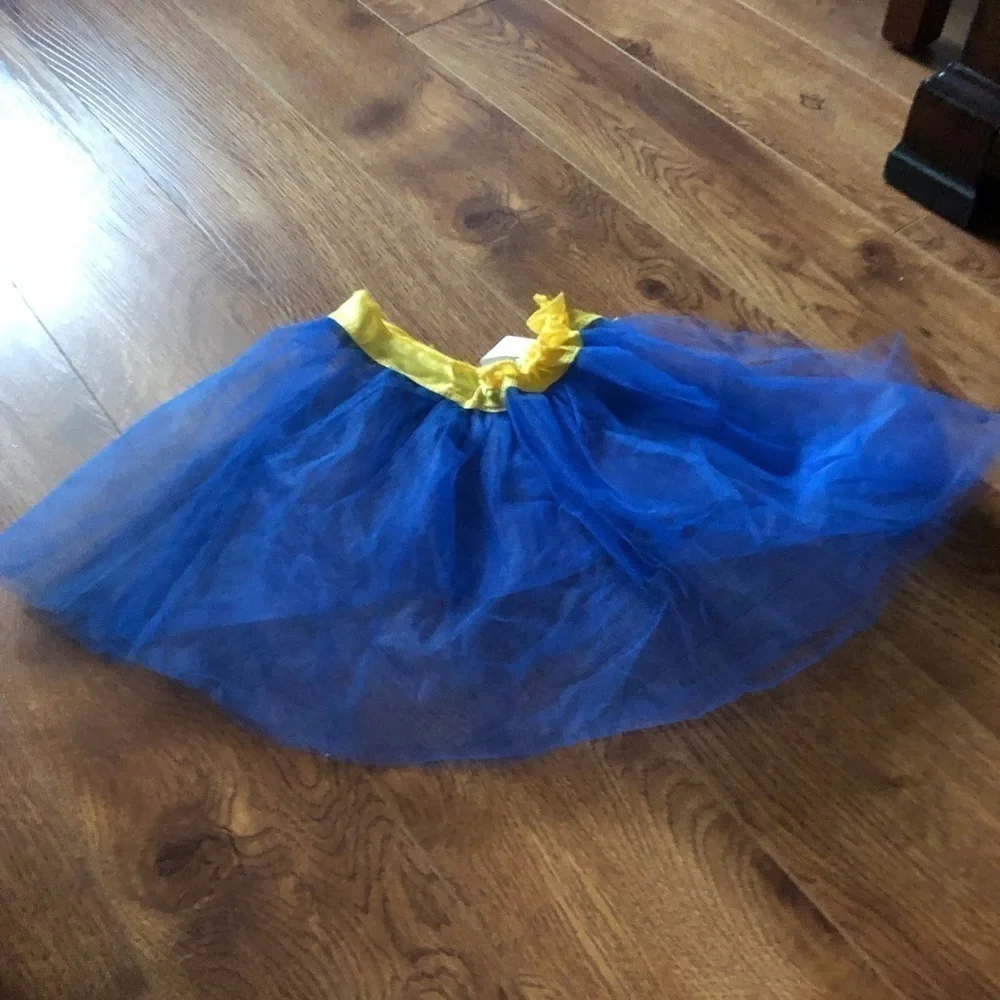 Girls dress up blue skirt